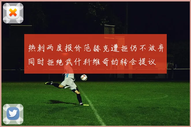 热刺两度报价范赫克遭拒仍不放弃同时拒绝武什科维奇的转会提议